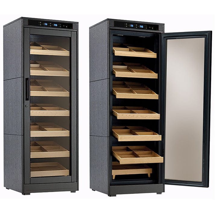 Prestige Import Group The Remington Lite Electric Cabinet Cigar Humidor RMGTN/LT I Luxury Appliances Direct