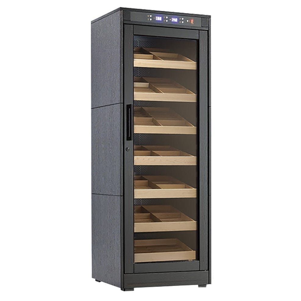 Prestige Import Group The Remington Lite Electric Cabinet Cigar Humidor RMGTN/LT I Luxury Appliances Direct