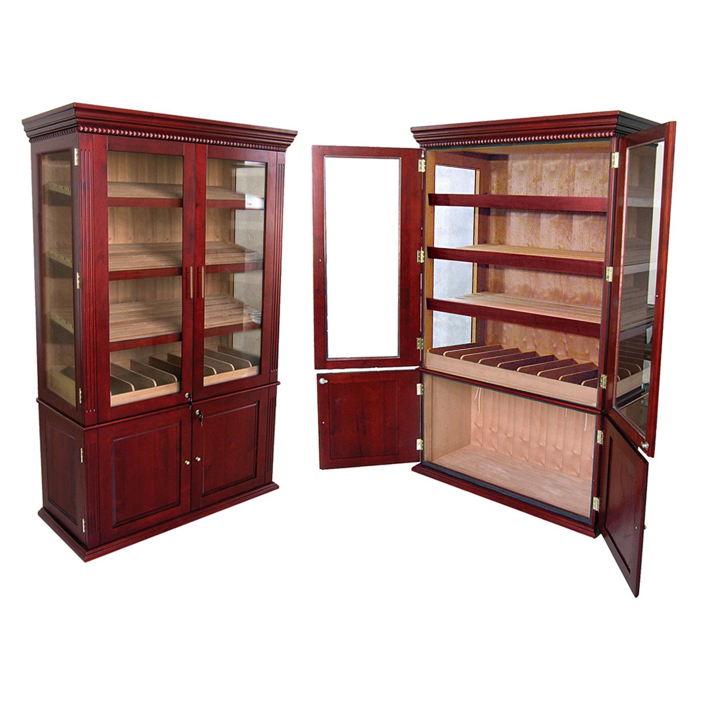 Prestige Import Group The Saint Regis 4,000 Cabinet Cigar Humidor STRG I Luxury Appliances Direct