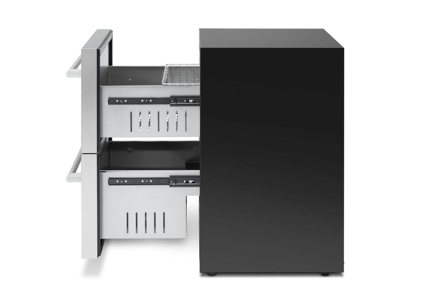 Thor Kitchen 24" 5.4 cu. ft. Indoor or Outdoor Refrigerator Drawer TRF24U I Luxury Appliances Direct