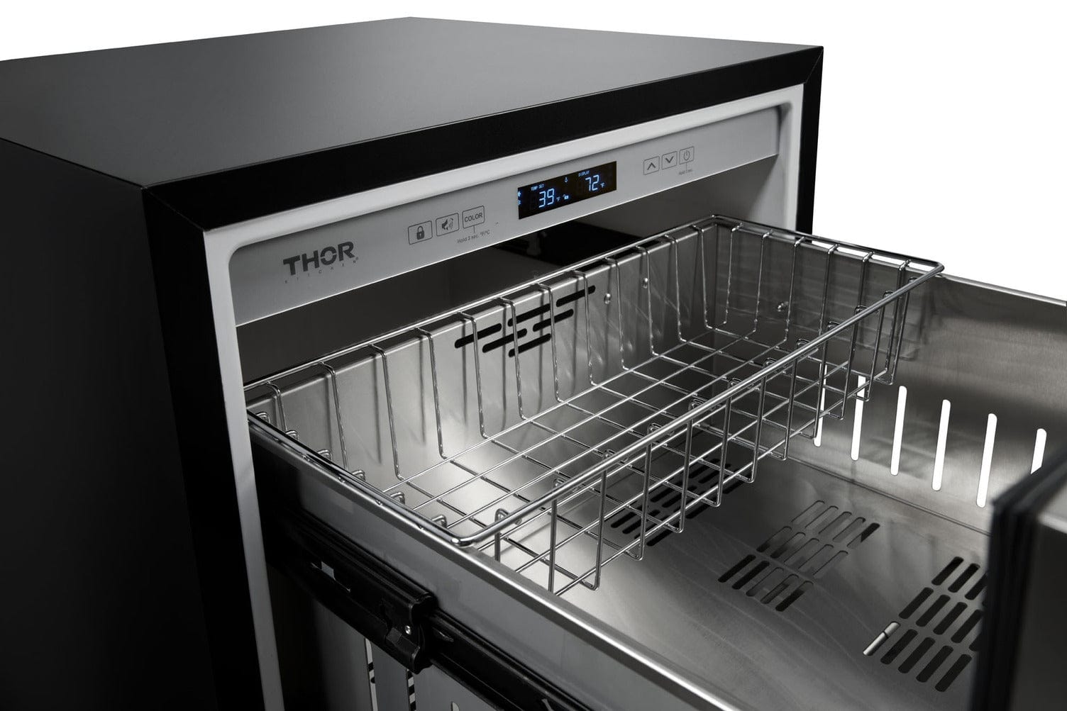 Thor Kitchen 24" 5.4 cu. ft. Indoor or Outdoor Refrigerator Drawer TRF24U I Luxury Appliances Direct