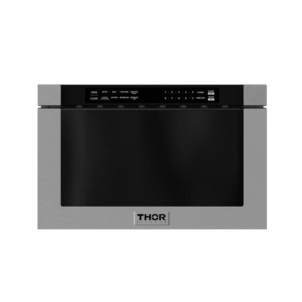 Thor Kitchen 24" Built-in Microwave Drawer TMD2402 I Luxury Appliances Direct