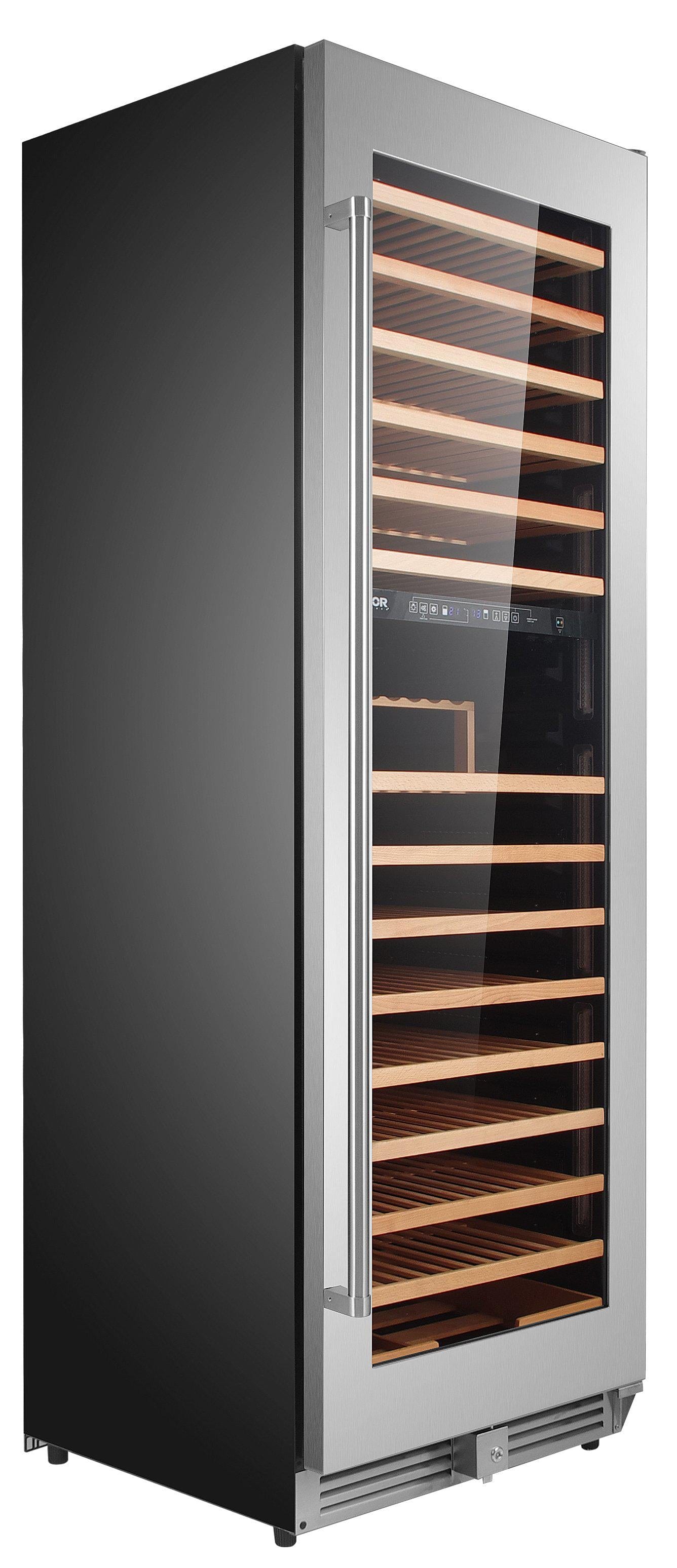 Thor Kitchen 24 in. 162 Bottle Dual Zone Wine Cooler TWC2403DI I Luxury Appliances Direct