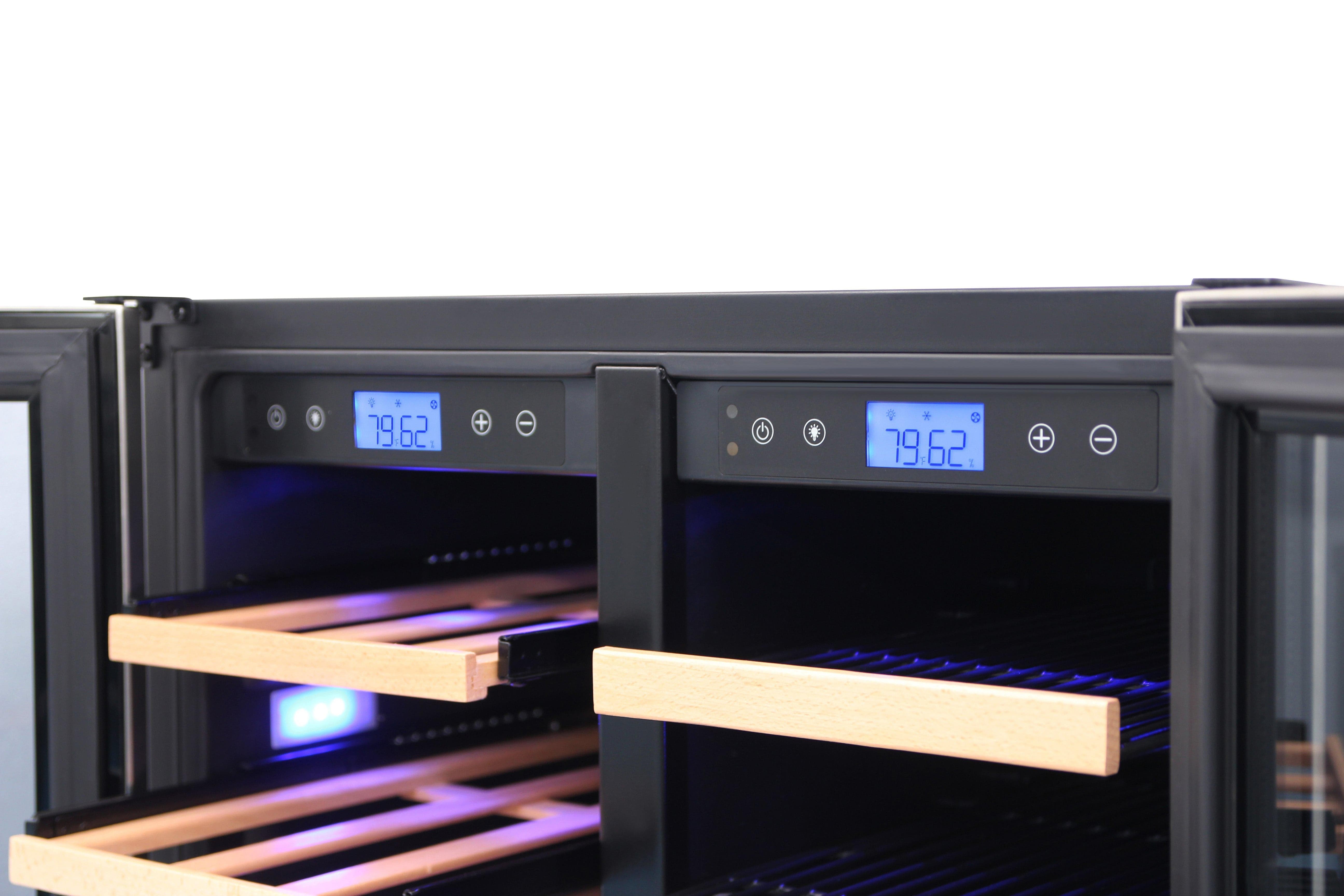 Thor Kitchen 24 Inch 21 Bottle & 95-Can Wine Cooler TBC2401DI I Luxury Appliances Direct