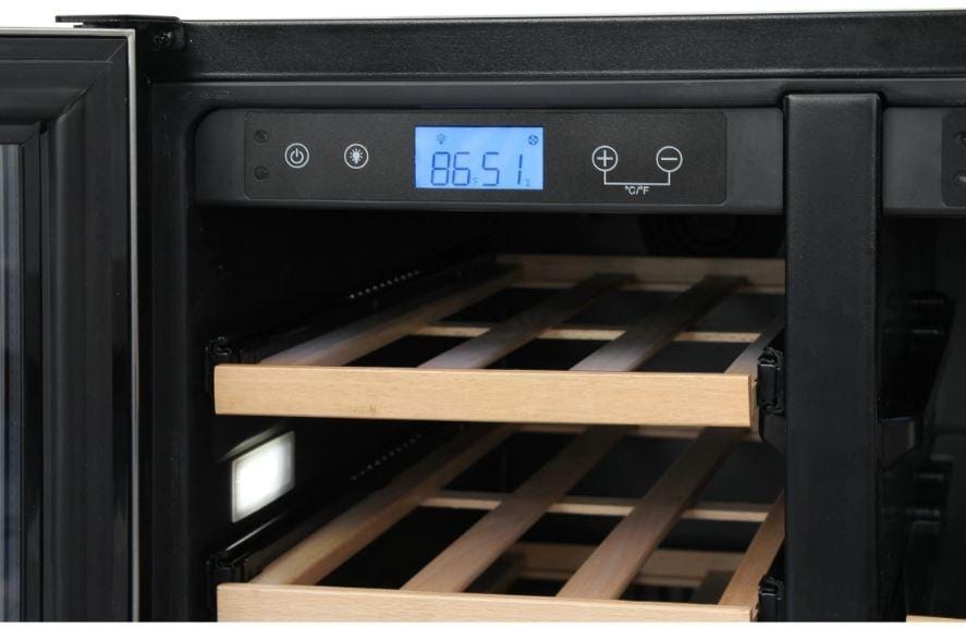 Thor Kitchen 24 Inch 21 Bottle & 95-Can Wine Cooler TBC2401DI I Luxury Appliances Direct