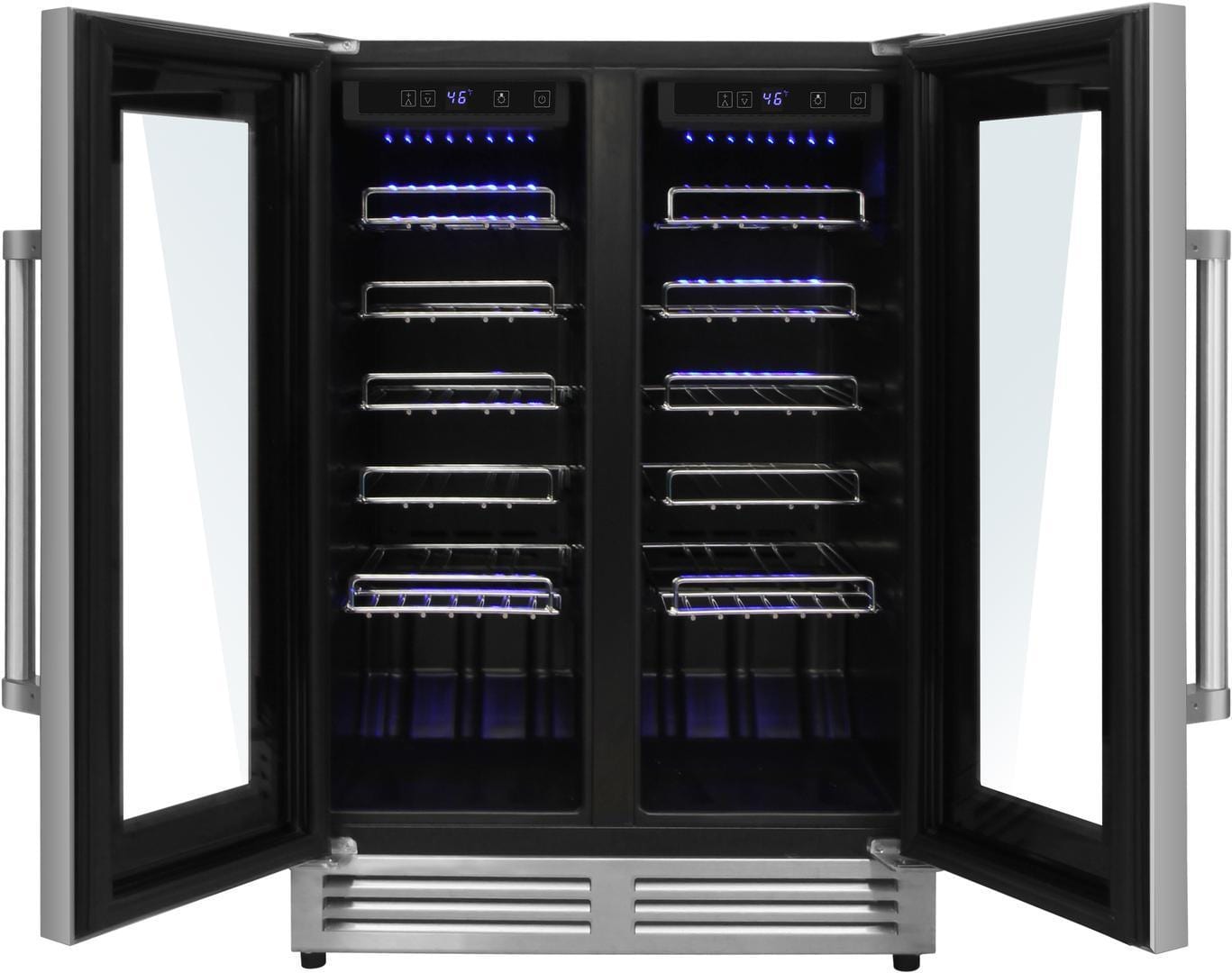 Thor Kitchen 24 Inch 42 Bottle Dual Zone Wine Cooler TWC2402 I Luxury Appliances Direct