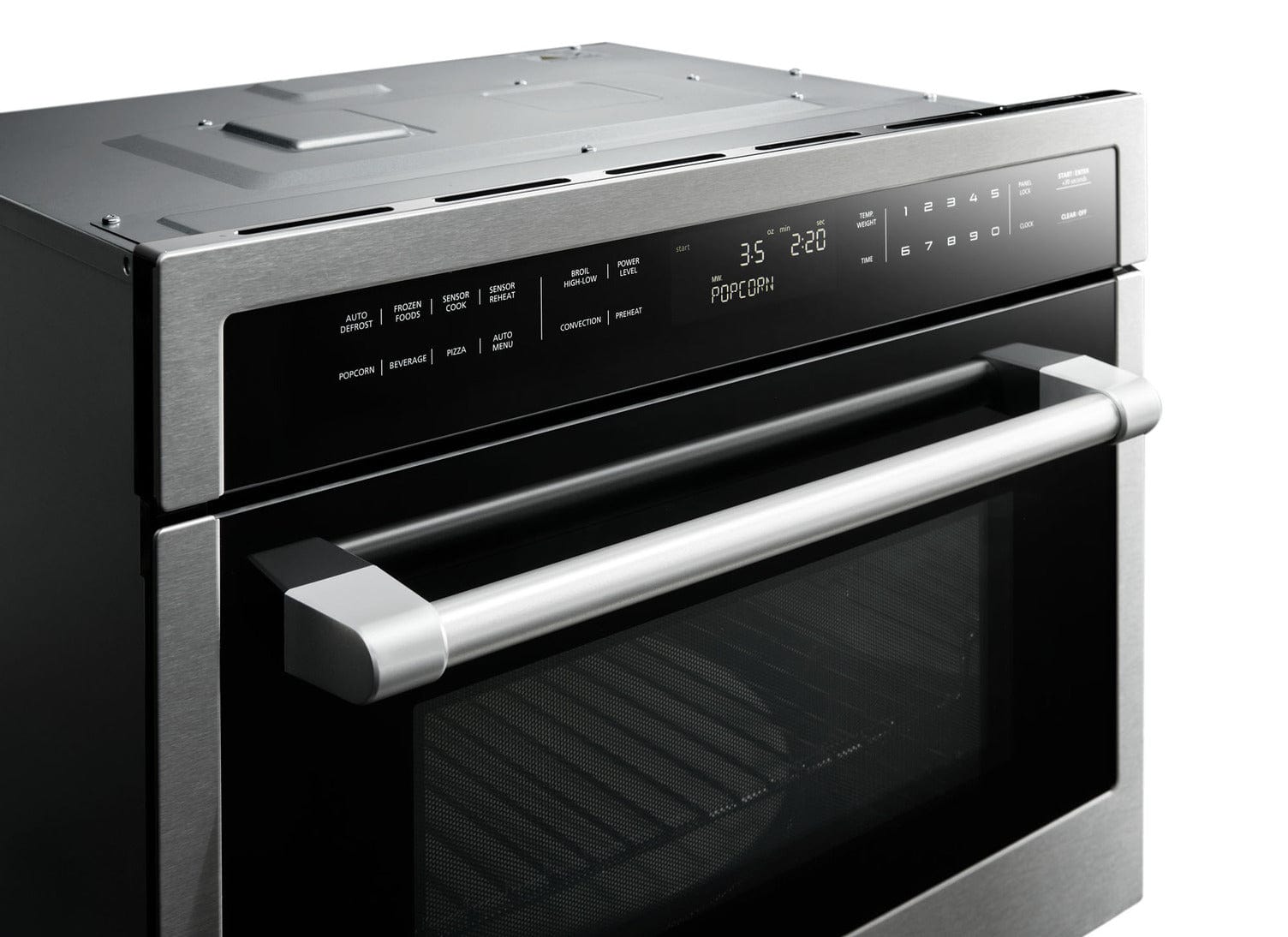 Thor Kitchen 24 Inch Microwave Oven In Stainless Steel TMO24 I Luxury Appliances Direct