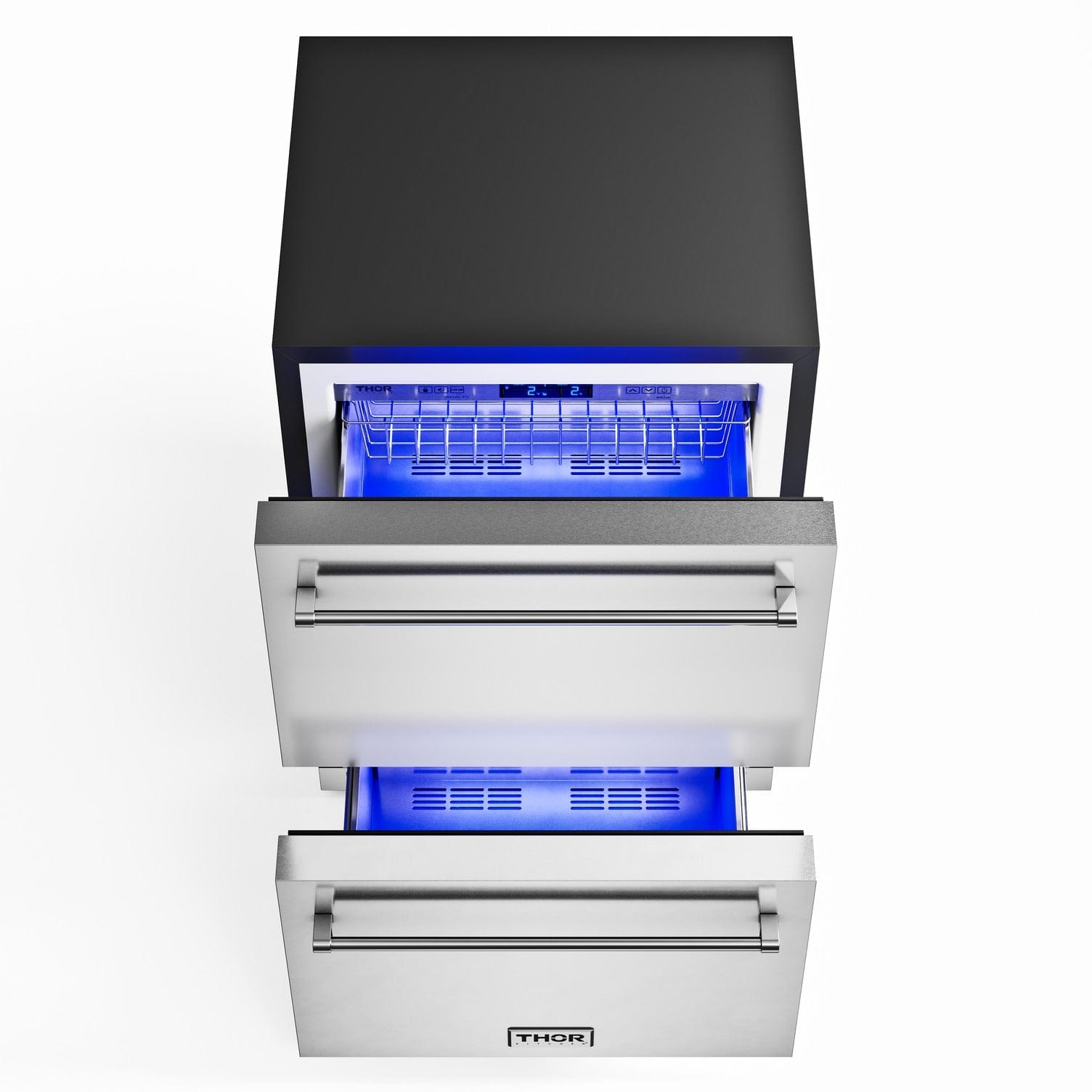 Thor Kitchen 24" Indoor or Outdoor Professional Freezer Drawer TRZ24U I Luxury Appliances Direct