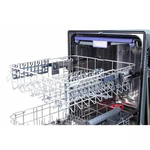 Thor Kitchen 3-Piece Pro Appliance Package - 48-Inch Dual Fuel Range, Dishwasher & Refrigerator with Water Dispenser in Stainless Steel I Luxury Appliances Direct