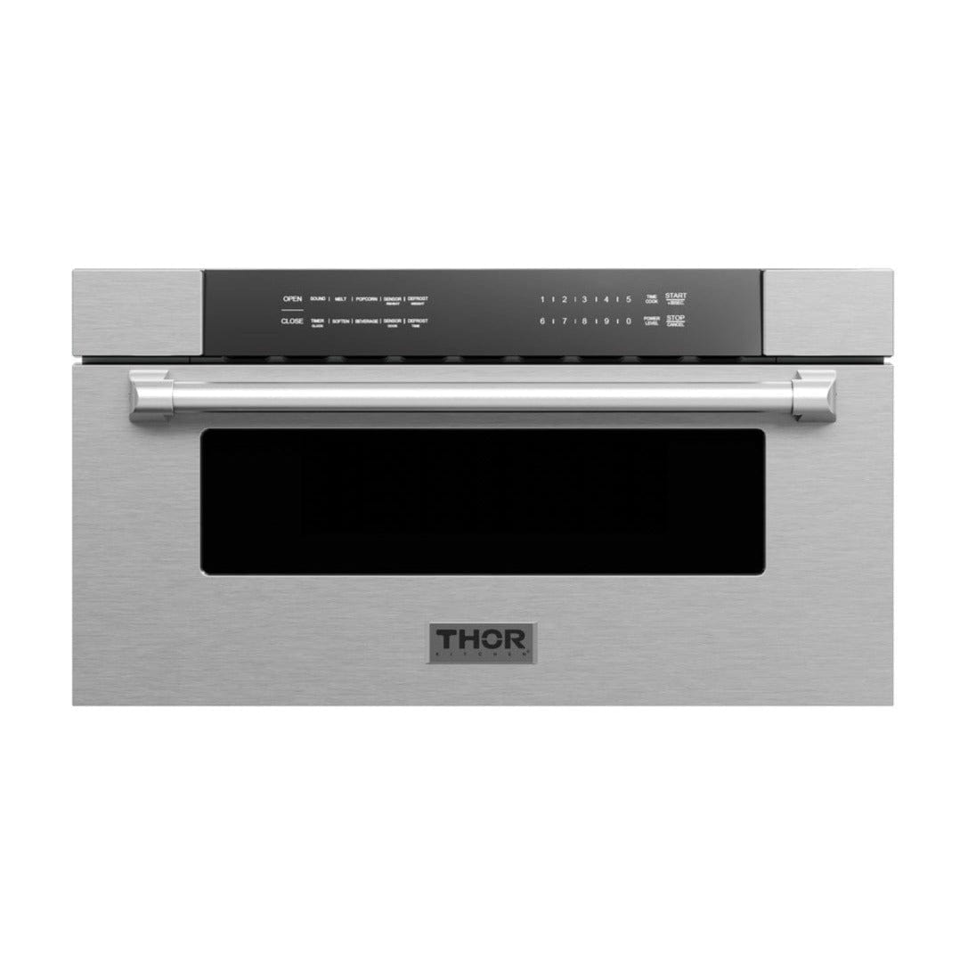 Thor Kitchen 30" Built-in Microwave Drawer TMD3002 I Luxury Appliances Direct