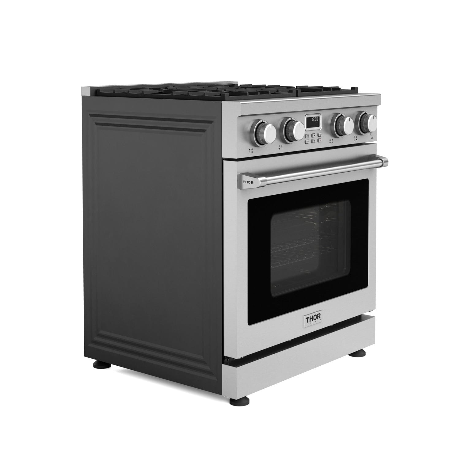 Thor Kitchen 30" Contemporary Professional Propane Gas Range ARG30LP I Luxury Appliances Direct