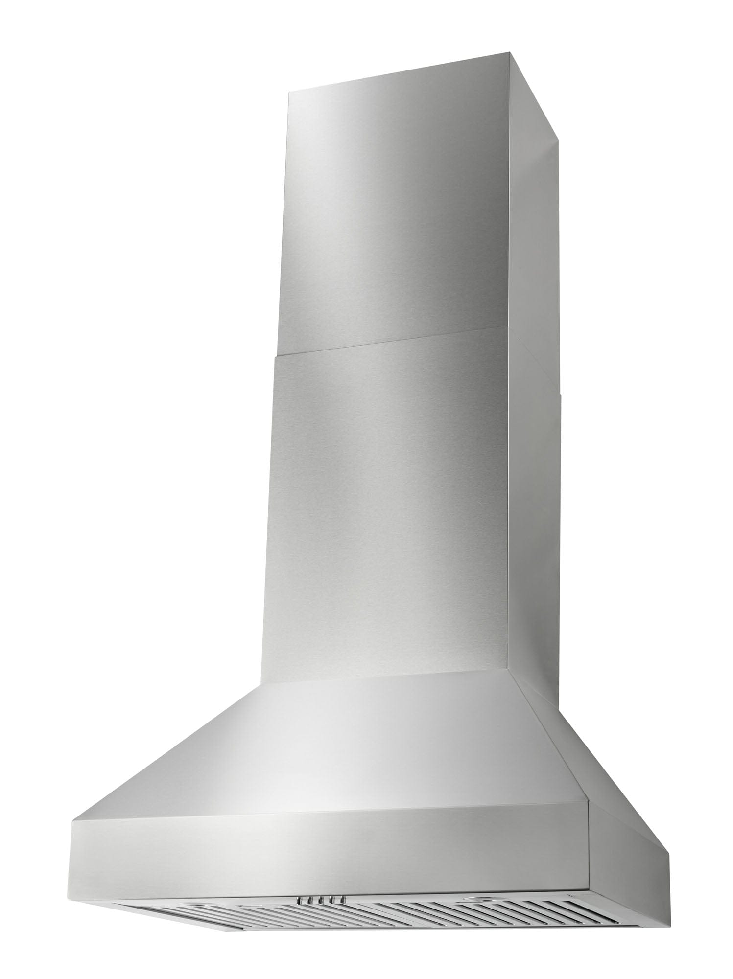 Thor Kitchen 30 Inch Professional Wall Mount Pyramid Range Hood TRH30P I Luxury Appliances Direct