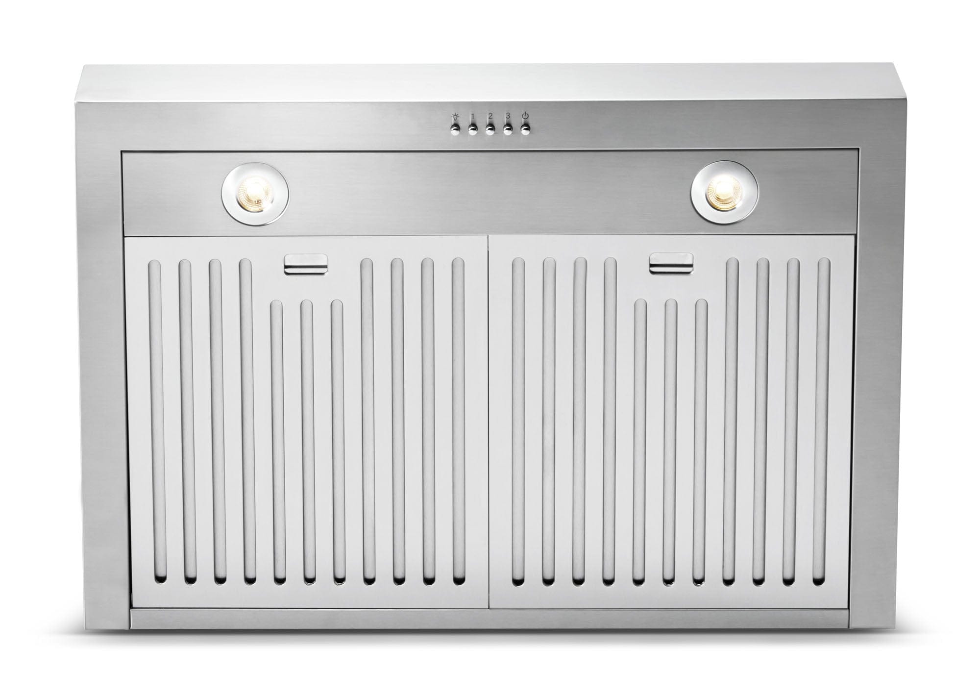 Thor Kitchen 30 Inch Professional Wall Mount Pyramid Range Hood TRH30P I Luxury Appliances Direct