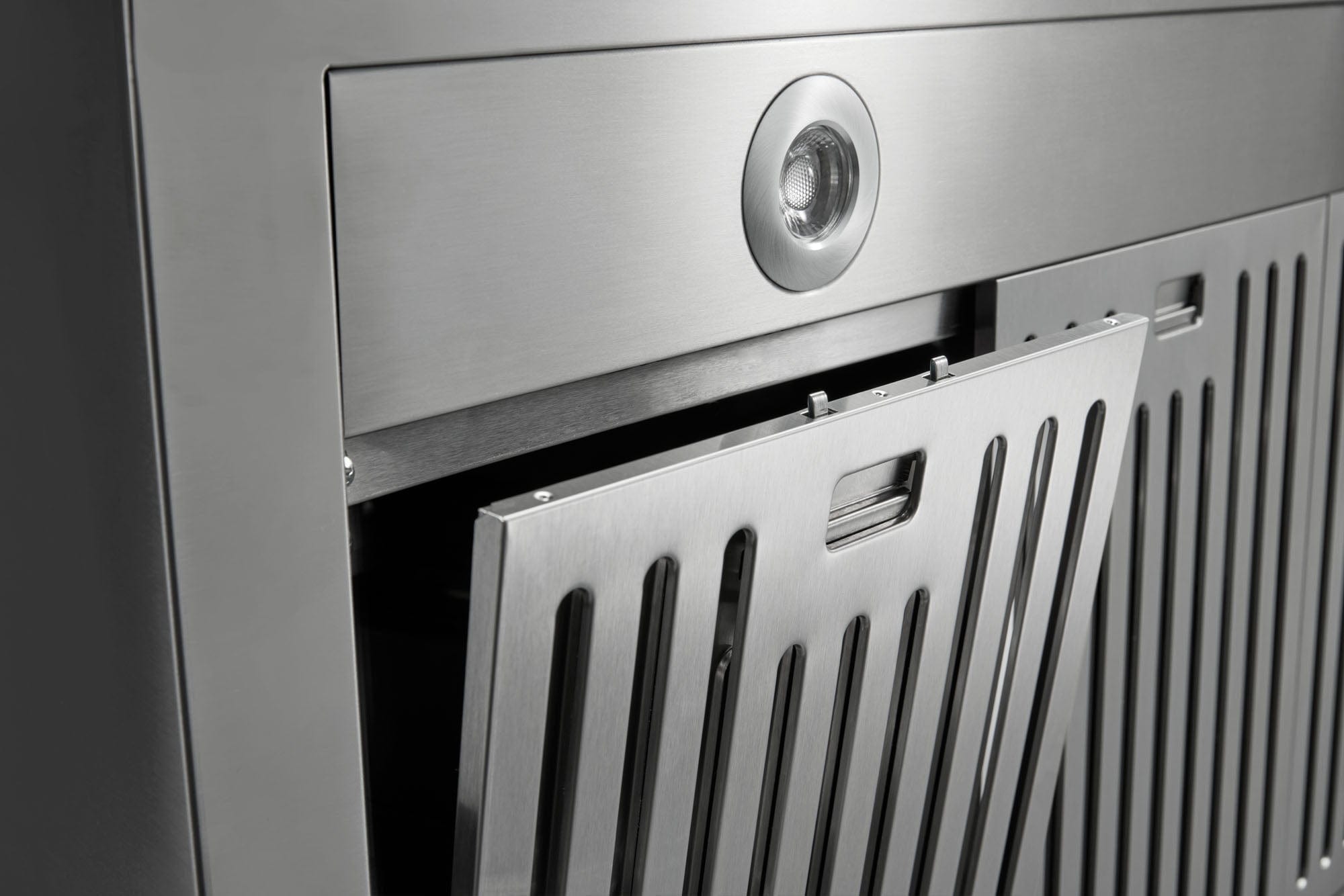 Thor Kitchen 30 Inch Professional Wall Mount Pyramid Range Hood TRH30P I Luxury Appliances Direct