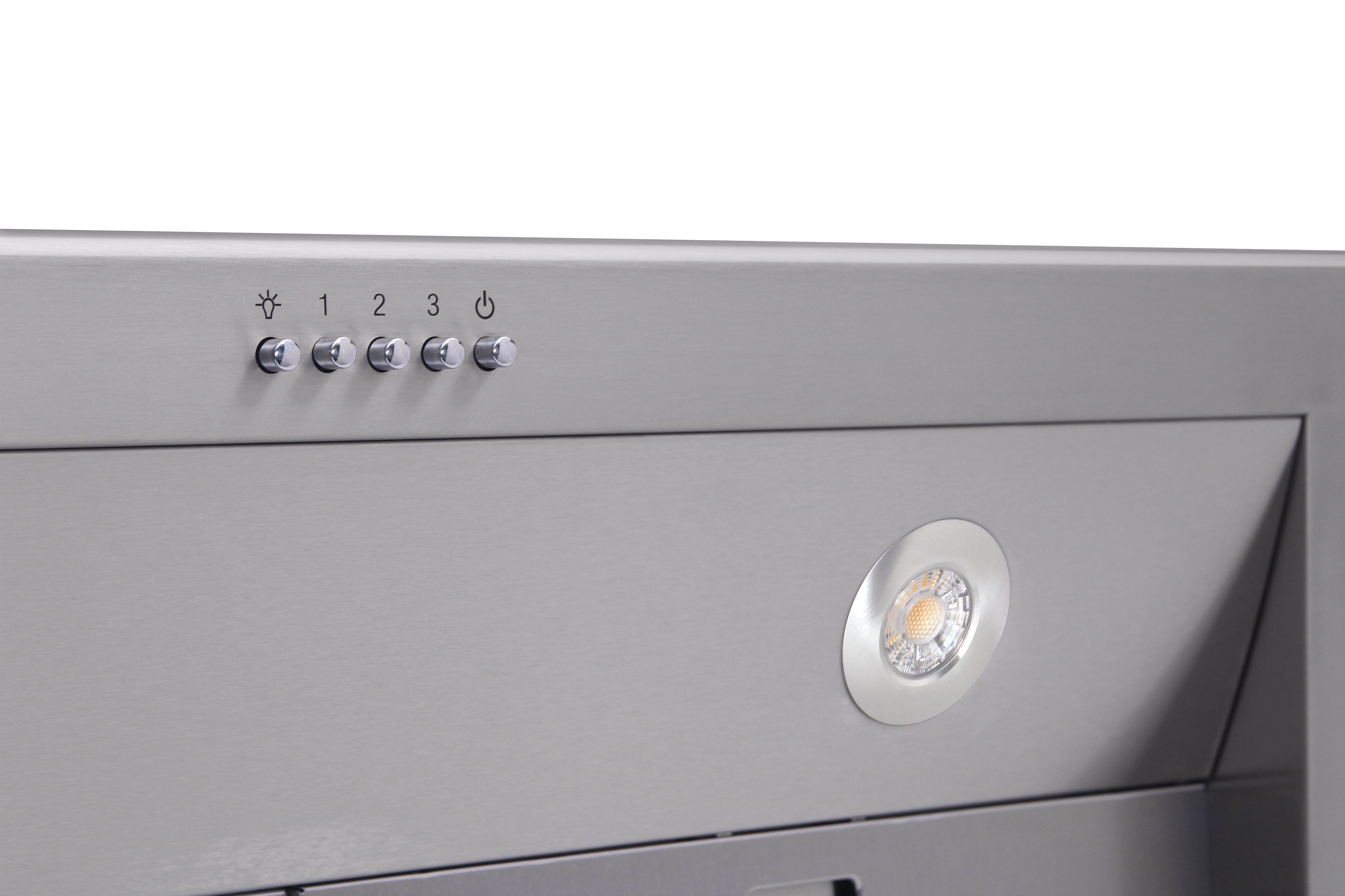 Thor Kitchen 30 Inch Under Cabinet LED Range Hood in Stainless Steel TRH3005 I Luxury Appliances Direct