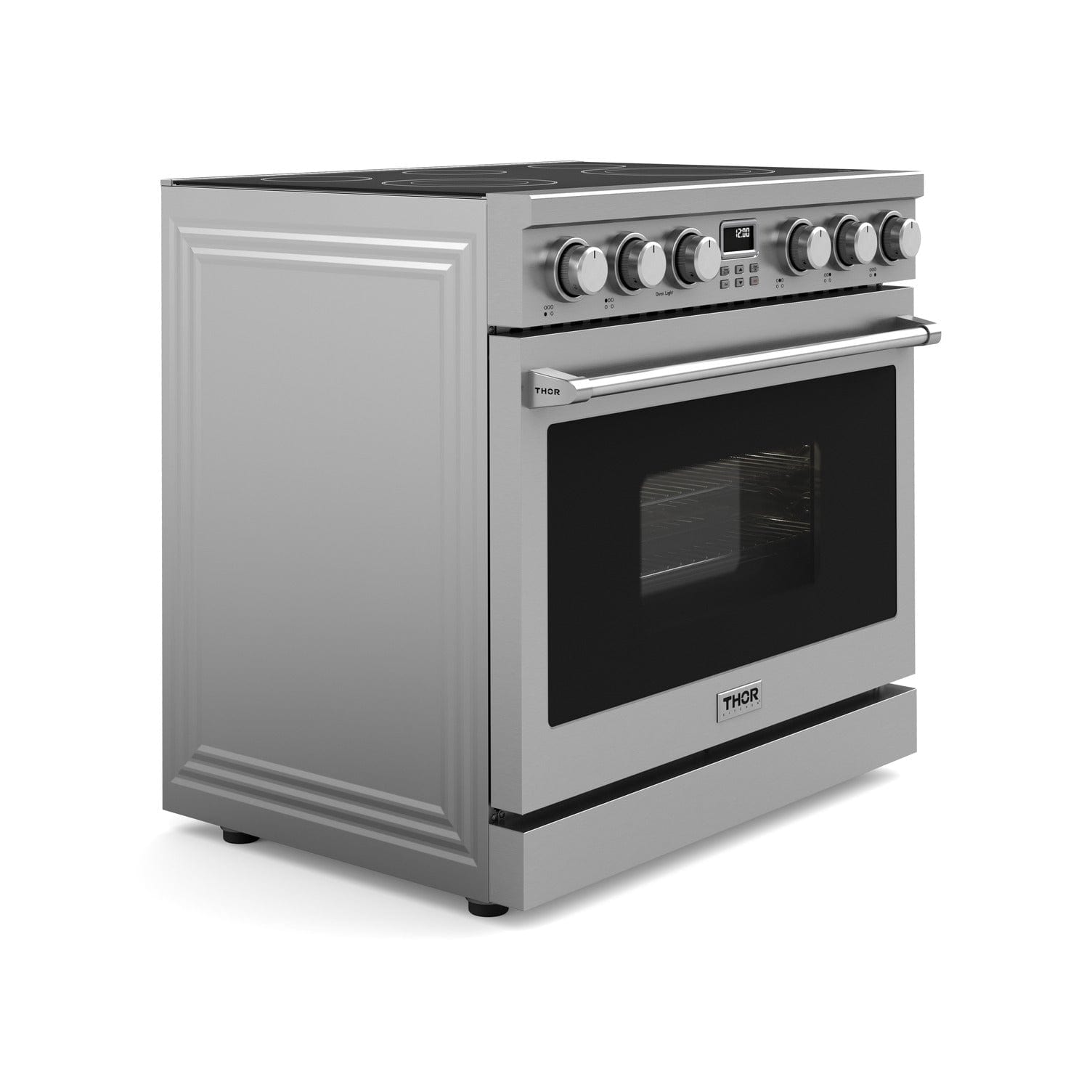 Thor Kitchen 36" Contemporary Professional Electric Range ARE36 I Luxury Appliances Direct