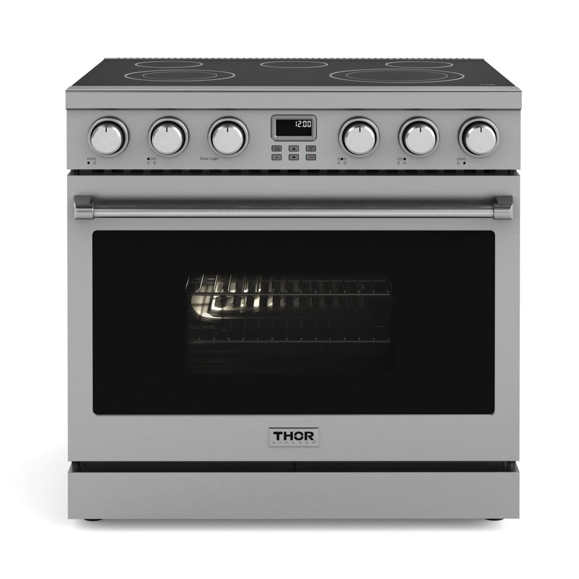 Thor Kitchen 36" Contemporary Professional Electric Range ARE36 I Luxury Appliances Direct