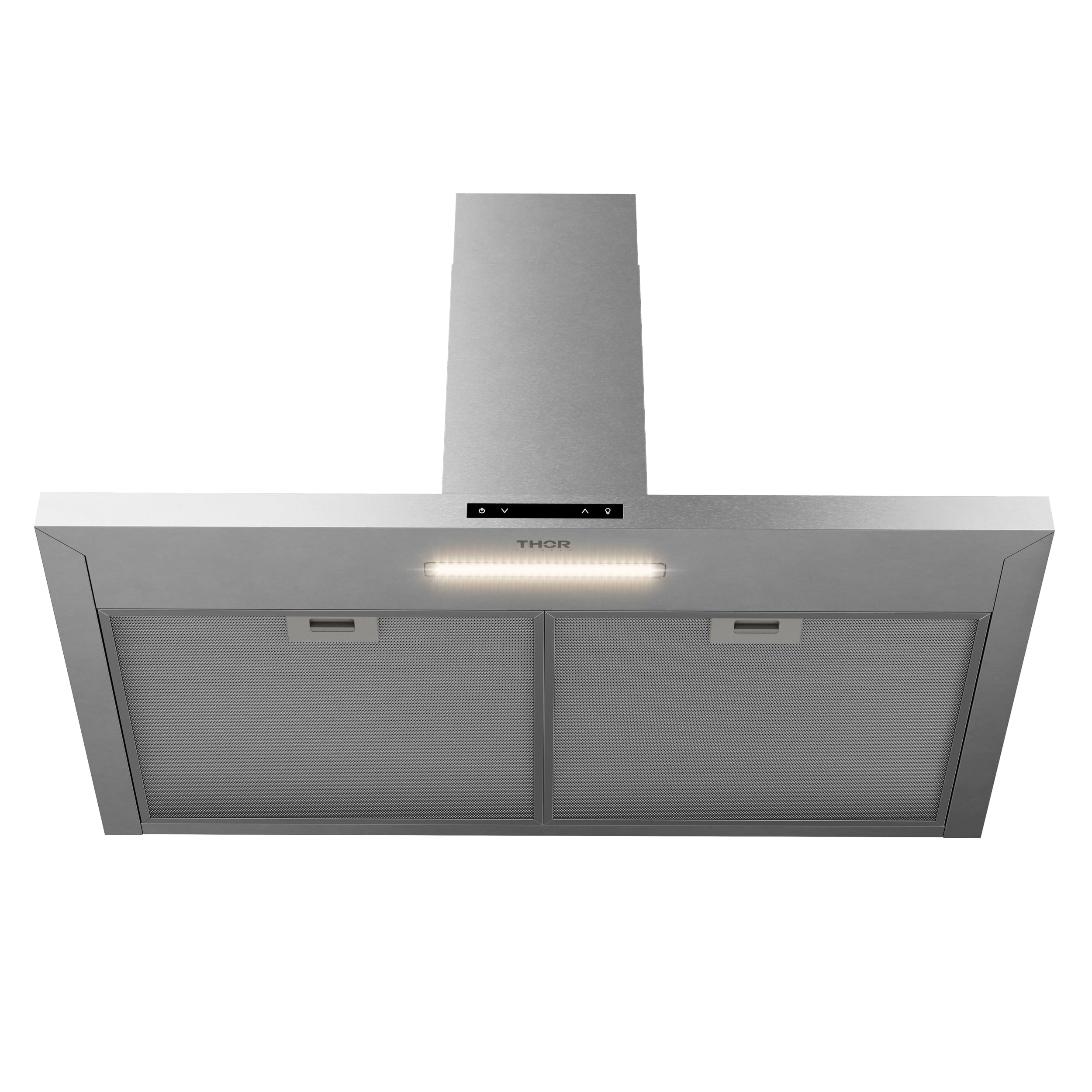 Thor Kitchen 36" Contemporary Wall Mount Range Hood in Stainless Steel ARH36P I Luxury Appliances Direct