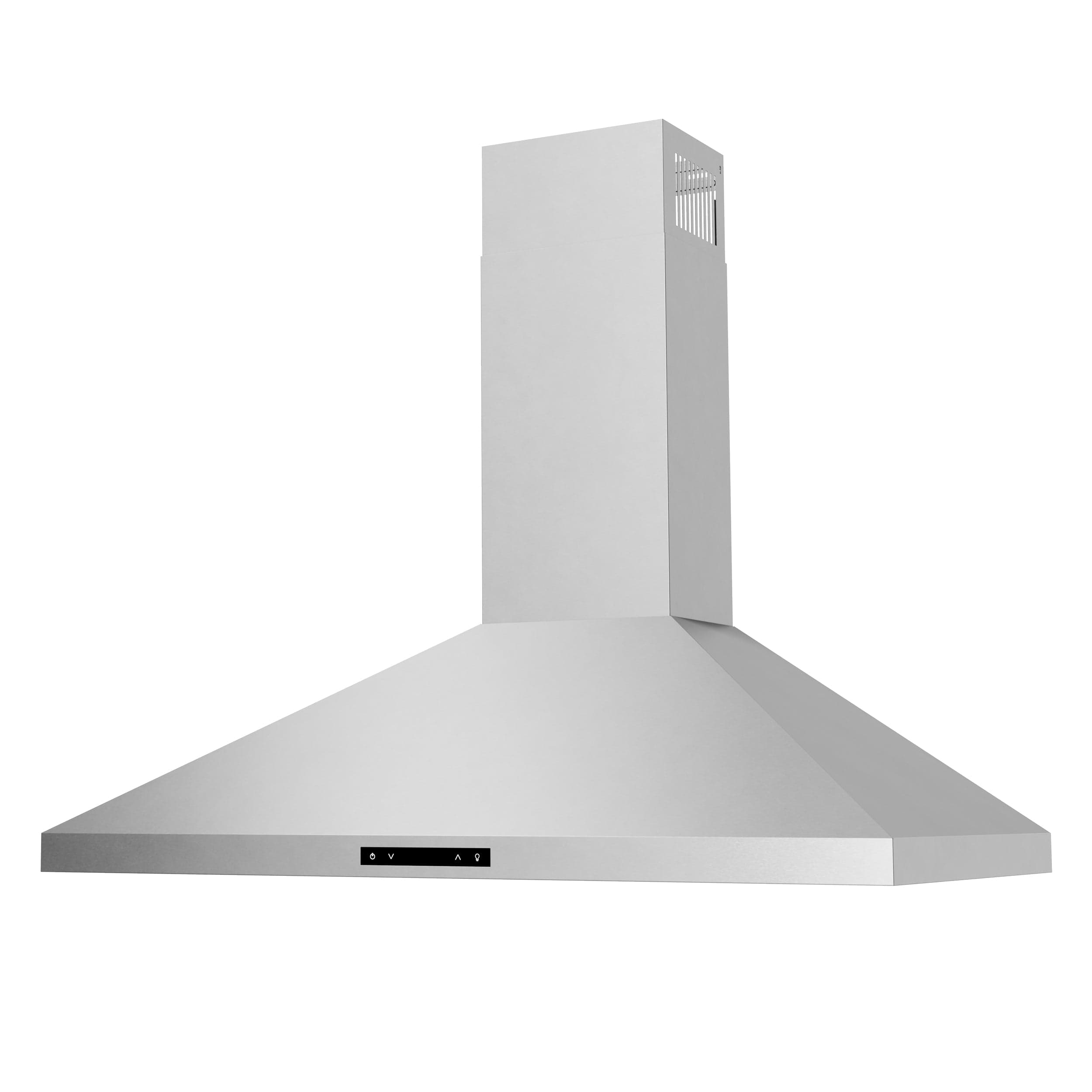 Thor Kitchen 36" Contemporary Wall Mount Range Hood in Stainless Steel ARH36P I Luxury Appliances Direct