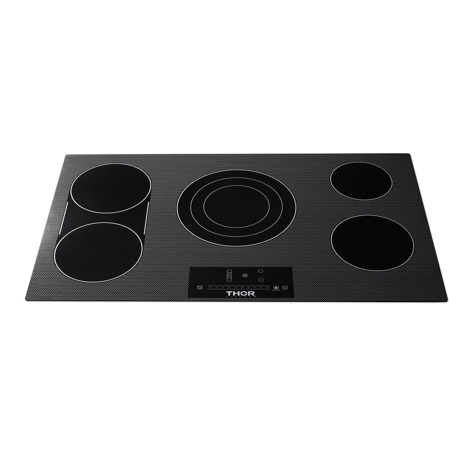 Thor Kitchen 36 Inch Professional Electric Cooktop in Black TEC36 I Luxury Appliances Direct