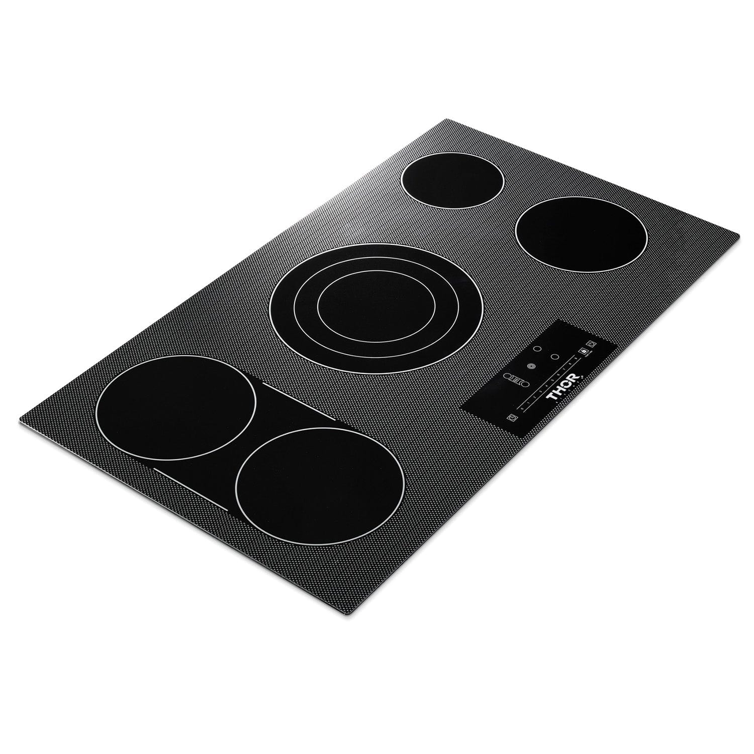 Thor Kitchen 36 Inch Professional Electric Cooktop in Black TEC36 I Luxury Appliances Direct