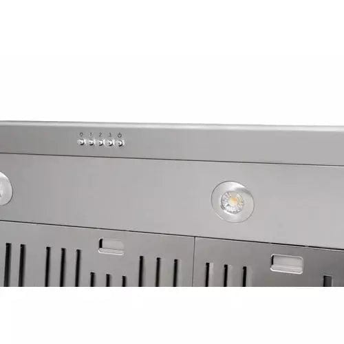 Thor Kitchen 4-Piece Appliance Package - 36-Inch Electric Range, Refrigerator with Water Dispenser, Under Cabinet Hood, & Dishwasher in Stainless Steel I Luxury Appliances Direct