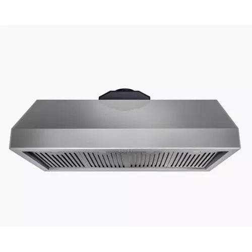 Thor Kitchen 4-Piece Pro Appliance Package - 48-Inch Gas Range, Refrigerator with Water Dispenser, & Dishwasher in Stainless Steel I Luxury Appliances Direct