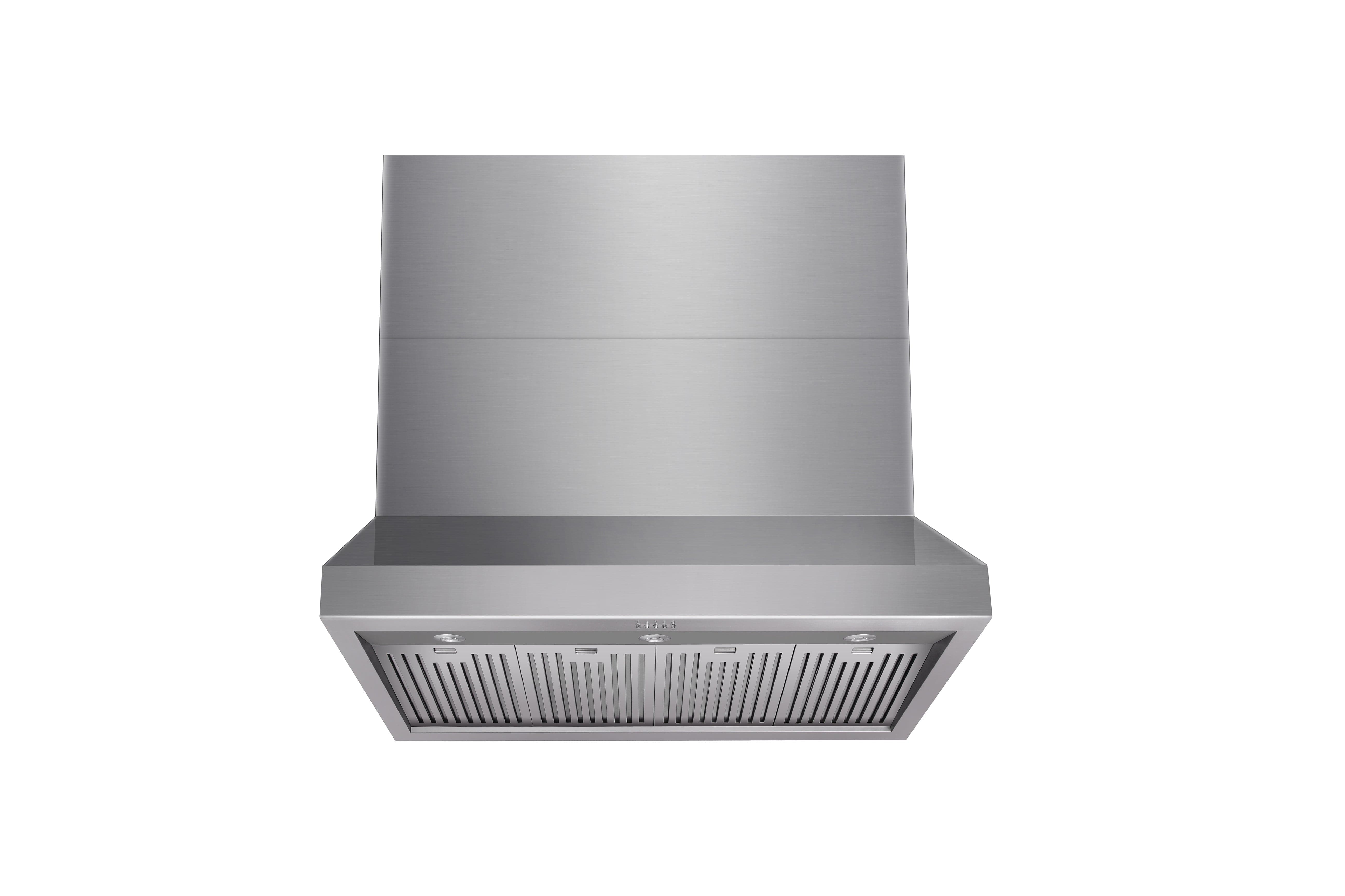 Thor Kitchen 48 Inch Under Cabinet LED Range Hood in Stainless Steel TRH4805 I Luxury Appliances Direct