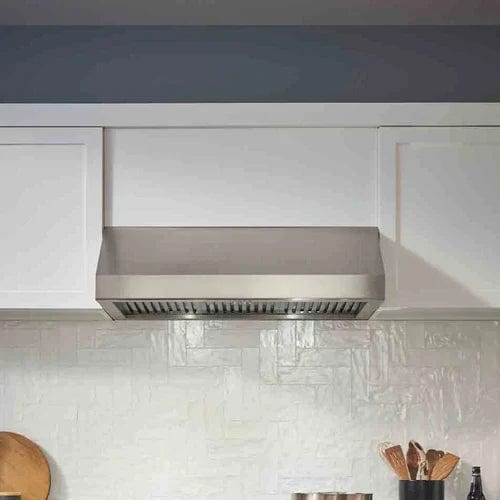 Thor Kitchen 5-Piece Appliance Package - 36-Inch Gas Range, Refrigerator with Water Dispenser, Under Cabinet Hood, Dishwasher, & Microwave Drawer in Stainless Steel I Luxury Appliances Direct