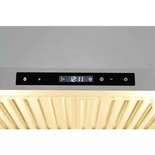 Thor Kitchen 5-Piece Pro Appliance Package - 30-Inch Dual Fuel Range, Refrigerator with Water Dispenser, Wall Mount Hood, Dishwasher, & Wine Cooler in Stainless Steel I Luxury Appliances Direct