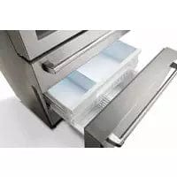 Thor Kitchen Appliance Package - 36 In. Propane Gas Burner/Electric Oven Range, Microwave Drawer, Refrigerator with Water and Ice Dispenser, Dishwasher I Luxury Appliances Direct