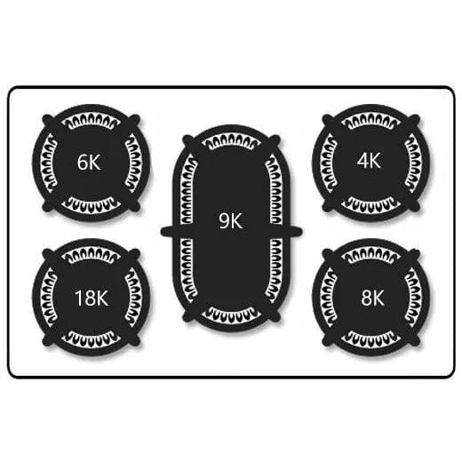 Thor Kitchen Package - 30 in. Propane Gas Range, Microwave Drawer, Refrigerator with Water and Ice Dispenser, Dishwasher I Luxury Appliances Direct