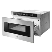Thor Kitchen Package - 48 in. Gas Burner/Electric Oven Range, Range Hood, Microwave Drawer I Luxury Appliances Direct