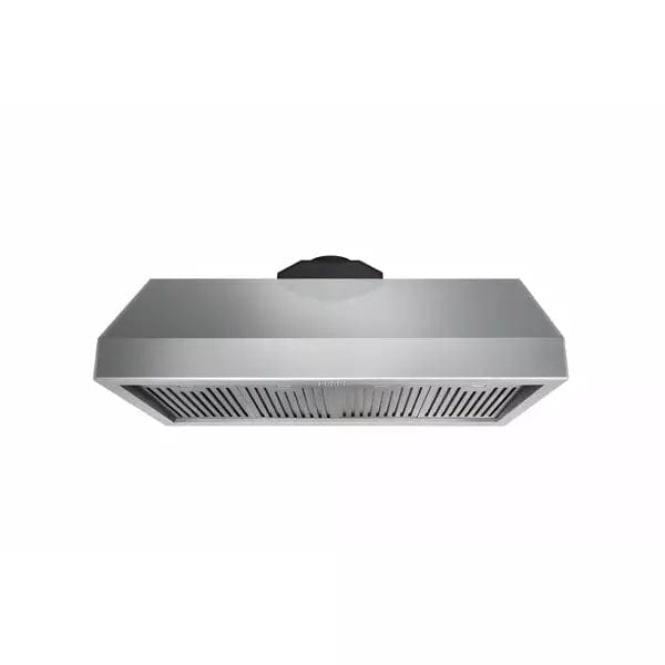 Thor Kitchen Professional Package 48 in. Propane Gas Range, Range Hood, Refrigerator with Water and Ice Dispenser, Dishwasher, Microwave Drawer I Luxury Appliances Direct