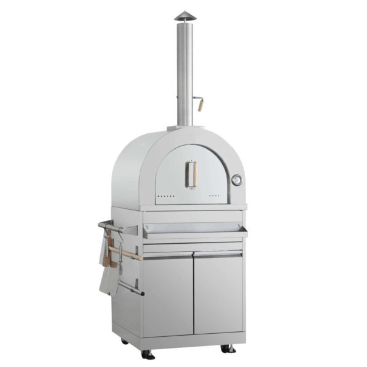 Thor Outdoor Kitchen Package with Propane Gas Grill and Refrigerator, AP-Outdoor-LP-R-6-B I Luxury Appliances Direct