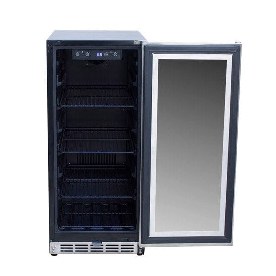 True Flame 15" Outdoor Rated Fridge TF-RFR-15 I Luxury Appliances Direct