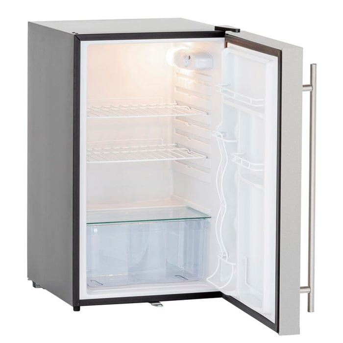 True Flame 21" 4.2C Deluxe Compact Fridge Opening TF-RFR-21D I Luxury Appliances Direct