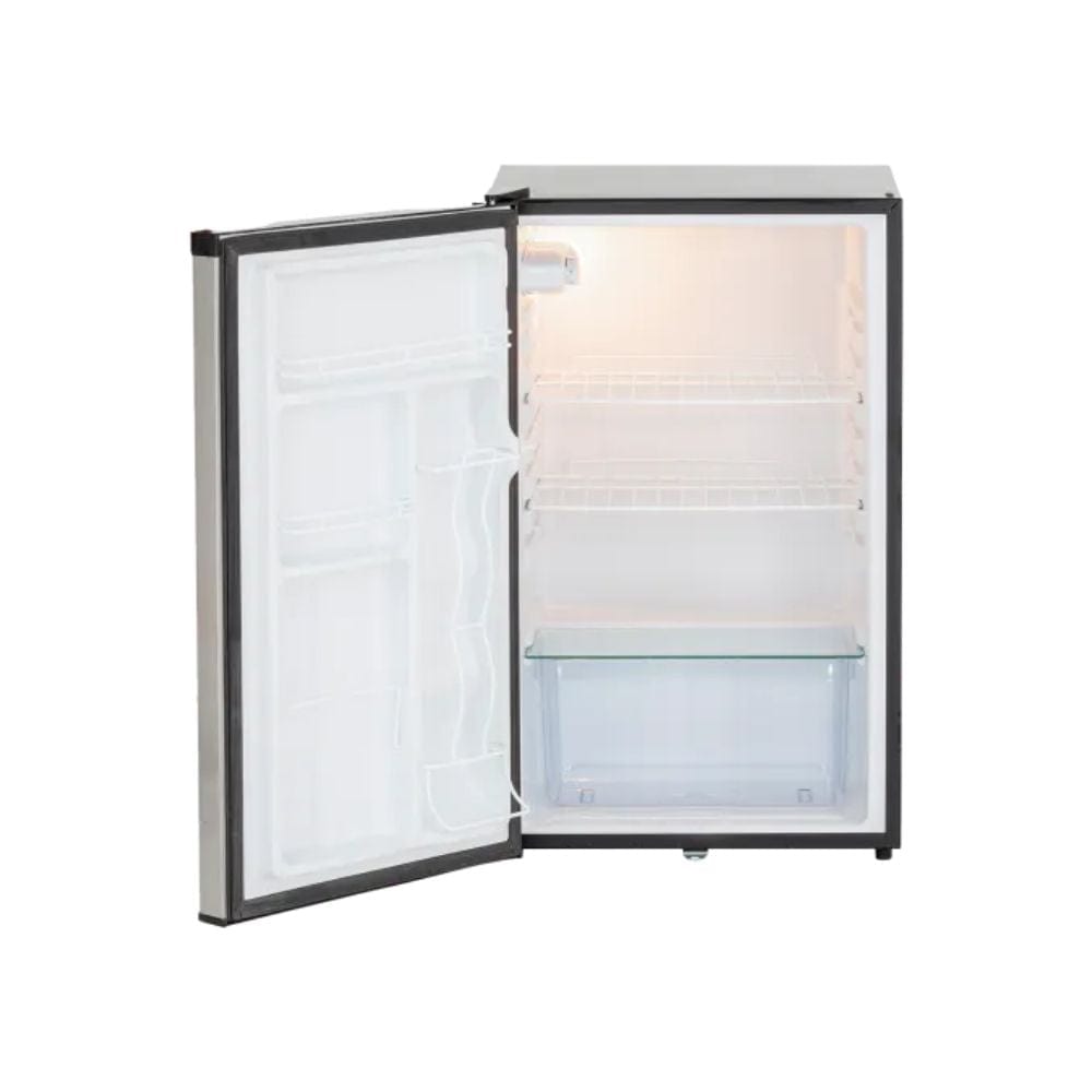 True Flame 21" 4.2C Deluxe Compact Fridge Opening TF-RFR-21D I Luxury Appliances Direct