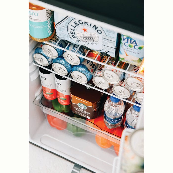 True Flame 21" 4.2C Deluxe Compact Fridge Opening TF-RFR-21D I Luxury Appliances Direct