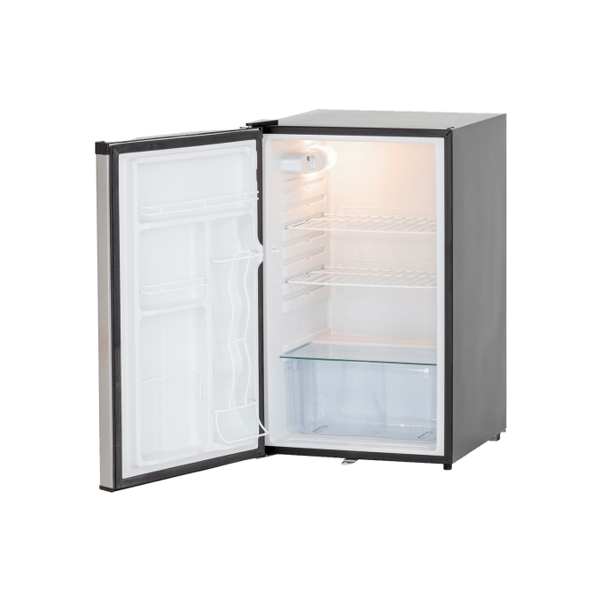True Flame 22" 4.1C Outdoor Approved Refrigerator TF‐RFR‐22S I Luxury Appliances Direct
