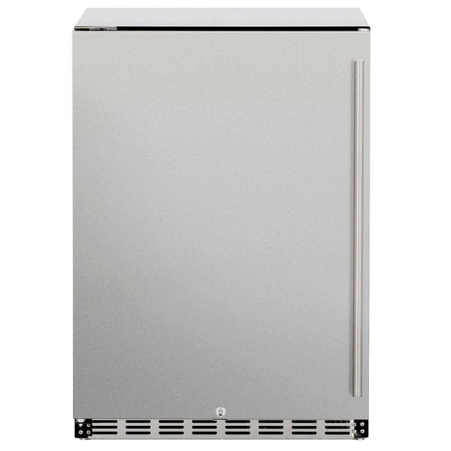 True Flame 24" 5.3C Deluxe Outdoor Rated Fridge TF-RFR-24D I Luxury Appliances Direct