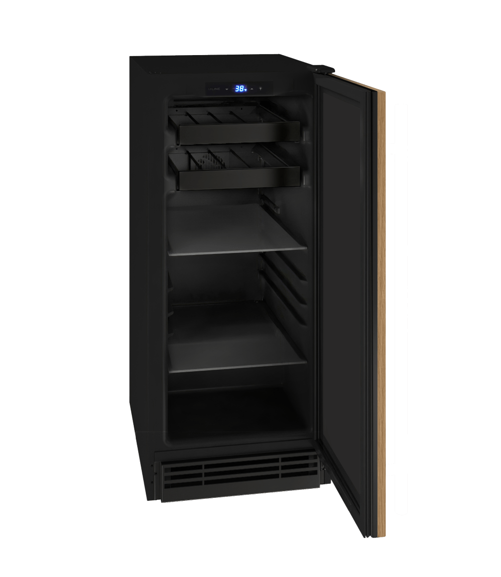 U-Line 15" Built-In Panel Ready Beverage Fridge UHBV115-IS01A I Luxury Appliances Direct