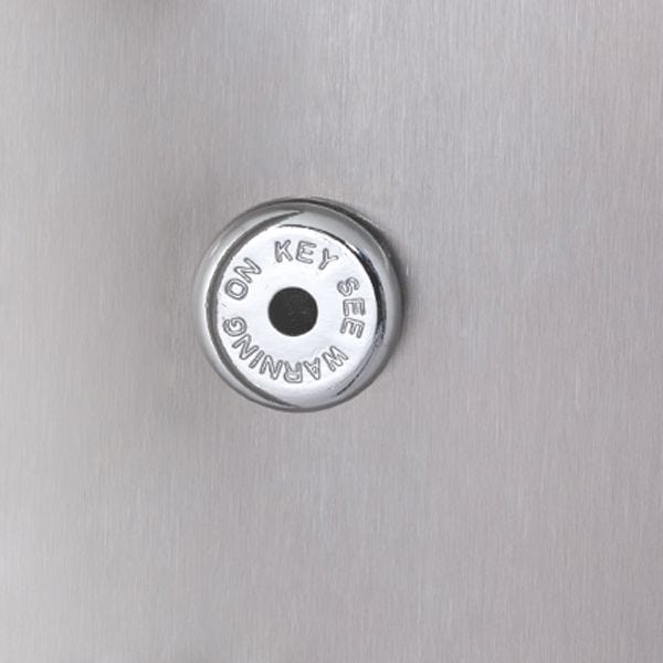 U-Line 18" Left Hinge with Lock Beverage Center U-2218BEVS-15A I Luxury Appliances Direct