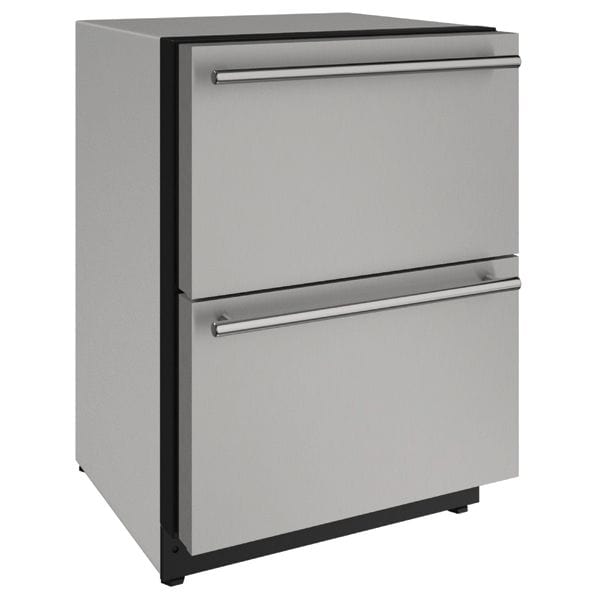 U-Line 2224DWR 24" Refrigerator Drawers Integrated/Stainless Solid 115v I Luxury Appliances Direct