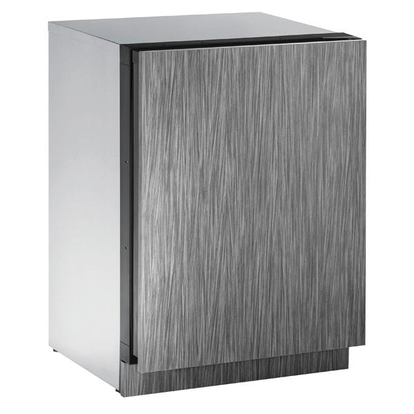 U-Line 2224R 24" Refrigerator Reversible Hinge Integrated/Stainless Solid I Luxury Appliances Direct