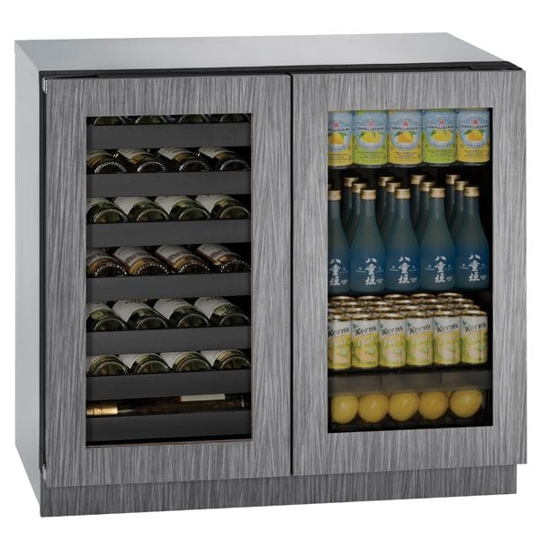 U-Line 3036BVWC 36" Beverage Center Integrated Frame I Luxury Appliances Direct