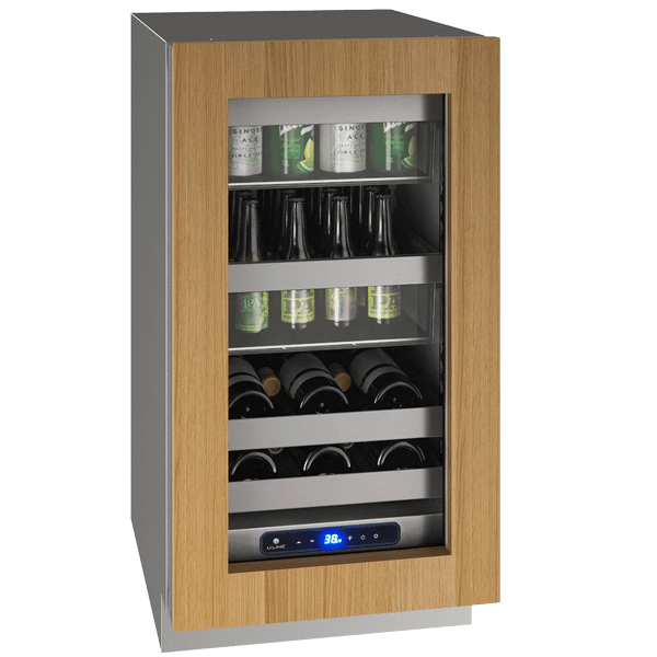 U-Line HBV518 18" Beverage Center Reversible Hinge Integrated Frame I Luxury Appliances Direct