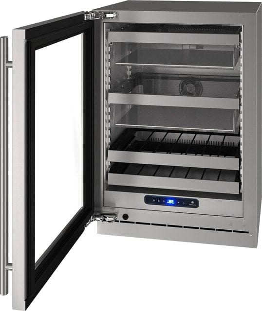 U-Line HBV524 24" Beverage Center Reversible Hinge Integrated Frame I Luxury Appliances Direct