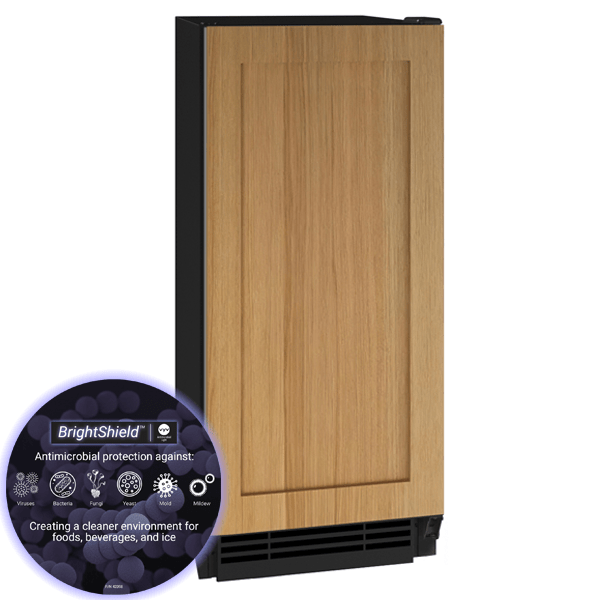 U-Line HCL115 / HCP115 15" Clear Ice Machine Reversible Hinge 115v I Luxury Appliances Direct