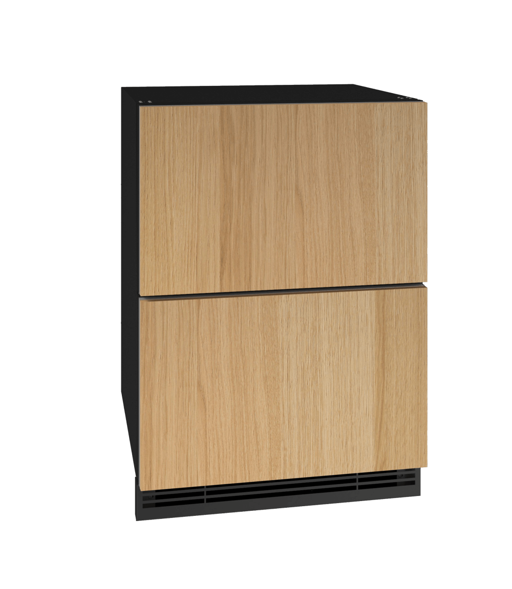 U-Line HDR124 24" Refrigerator Drawers Integrated/Stainless Solid 115v I Luxury Appliances Direct